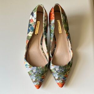 Louise et Cie Multicolor Floral Flats